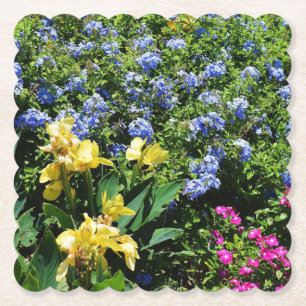 Summer Garden Paper Plate Untersetzer
