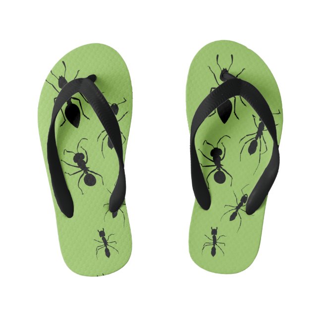 Summer Garden Party Crawling Picnic Ants Kinderbadesandalen (Fußbett)