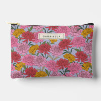 Summer Garden Pink Floral Bridesmaid Personalisier