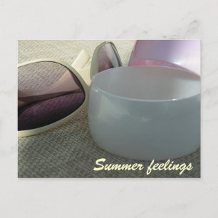 Summer Gefühle Postcard Postkarte
