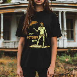 Summer Ghoul Skeleton am Strand T-Shirt