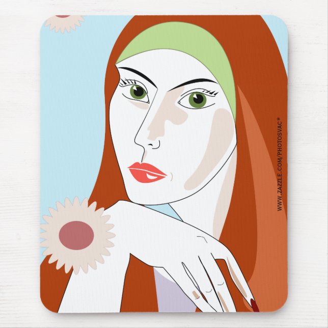 Summer Girl Mousepad (Vorne)
