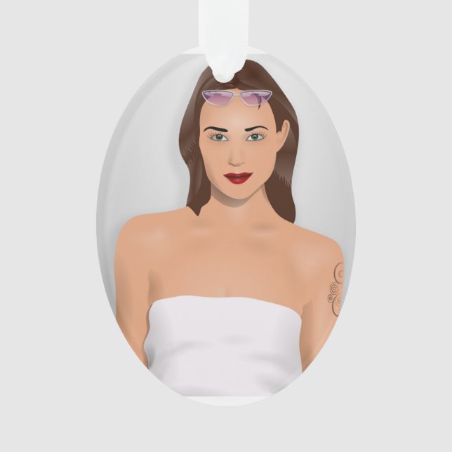 SUMMER GIRL ORNAMENT (Vorderseite)
