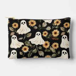 Summer Goth Geister und Sonnenblumen Spooky Zubehörtasche