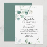 Summer Green Eucalyptus Spanish Brautparty
