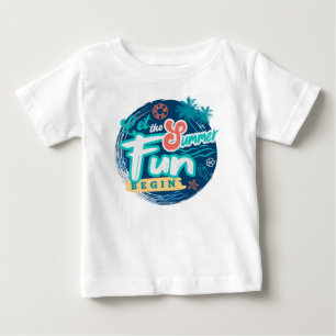 Summer Hand Write Briefe Art Baby T-shirt
