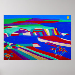 Summer Harbour Poster