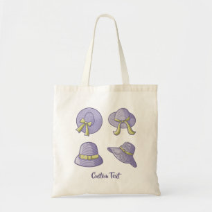 Summer Hats Lilac Tragetasche