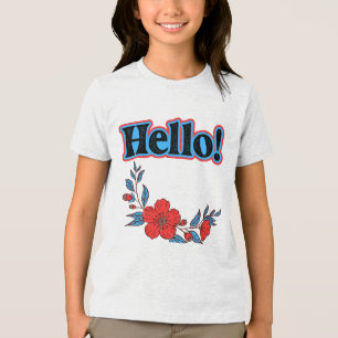 Summer Hello Women's Blume Tri-Blend Shirt