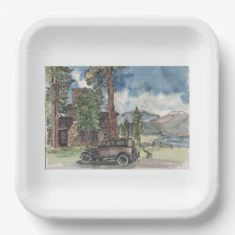 Summer Hideout Pappteller