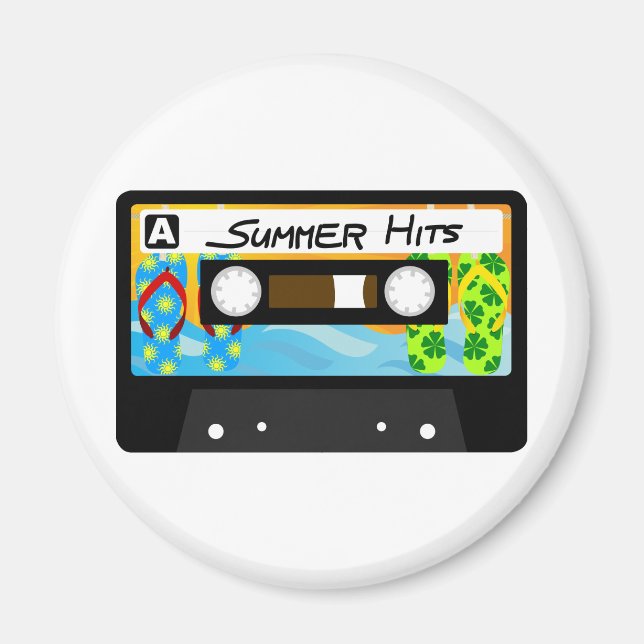 Summer Hits Tape Magnet (Vorne)
