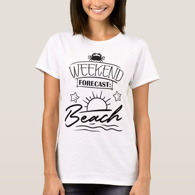Summer Holiday Beach Gift T-Shirt (Vorderseite)