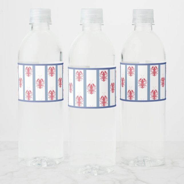 Summer Hummer Thema Wasser Flasche Etikett (Flaschen)