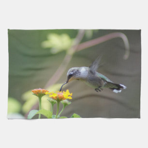 Summer Humming Geschirrtuch