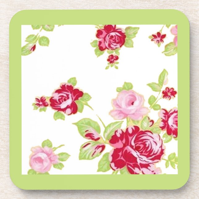 Summer Hütte Cork Back Untersetzer (Vorderseite)