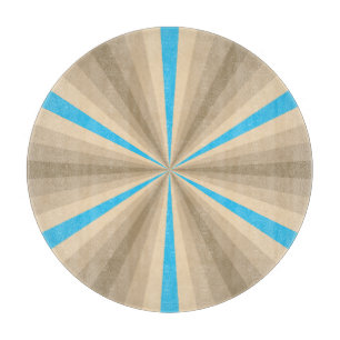 Summer Illusion Glass Cutting Board Schneidebrett