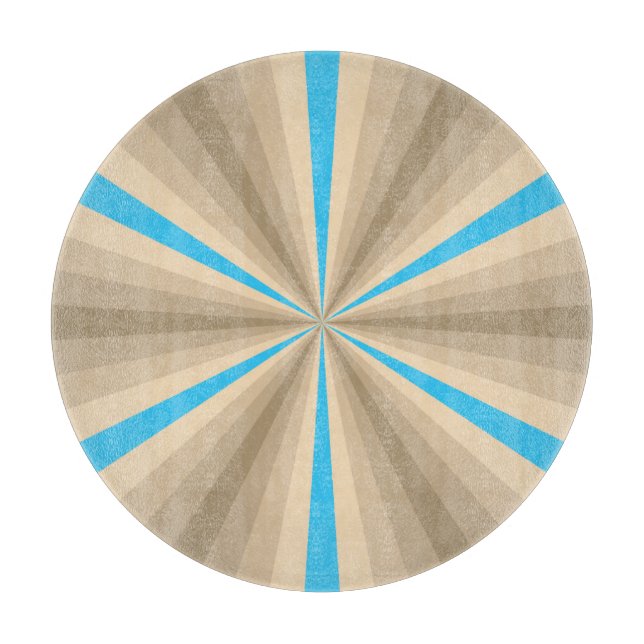 Summer Illusion Glass Cutting Board Schneidebrett (Vorderseite)