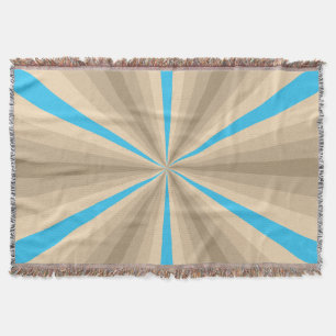 Summer Illusion Throw Blanket Decke
