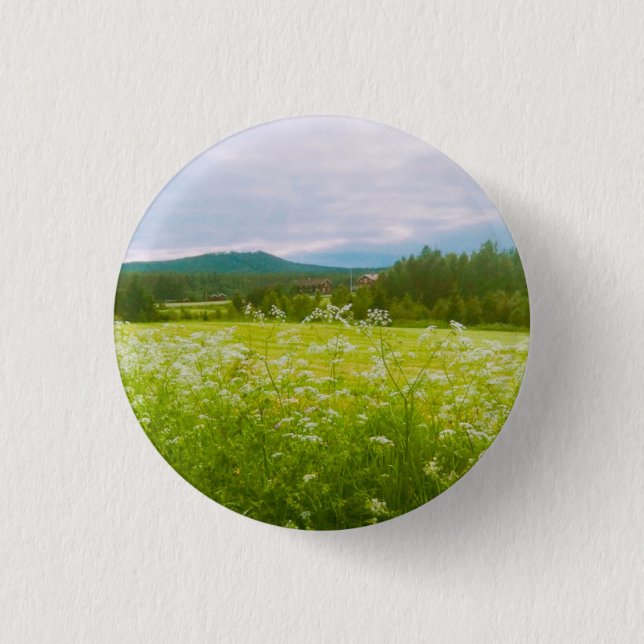 Summer in Hälsingland - Helsingia  Button (Vorderseite)