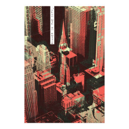 Summer in the city fotodruck