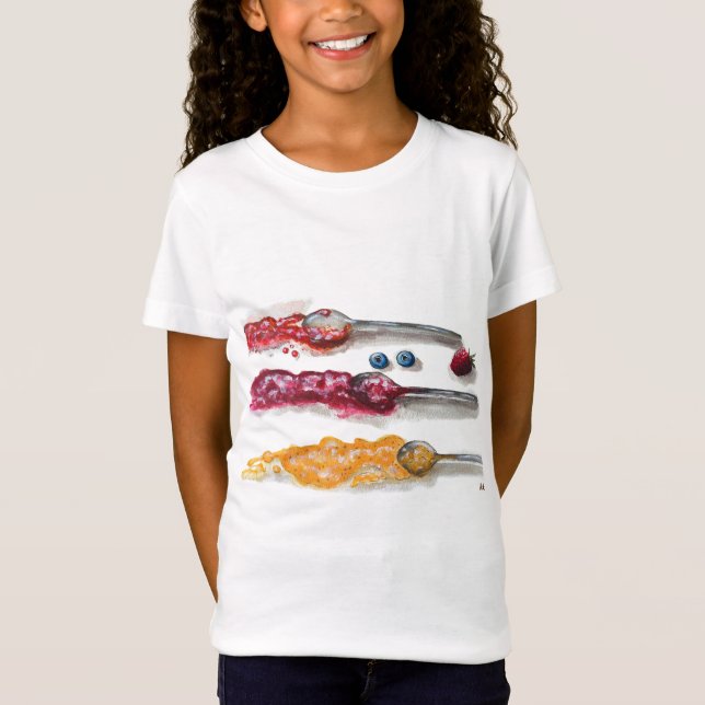 Summer Jam Trio: Eine süße Wasserfarbe von Berries T-Shirt (Vorderseite)