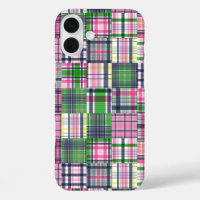 Summer Kariert Pink Madras Patchwork