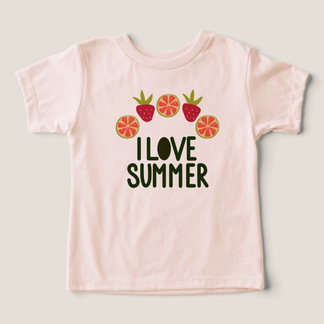Summer Kids Niedlich Frucht (Design Vorderseite)