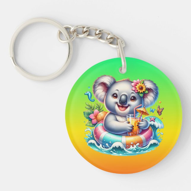 Summer Koala Sublimation Clipart-97702 (Devant)