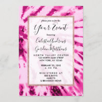 Summer Künstlerisch Girl Neon Blush Pink Gefärbte 