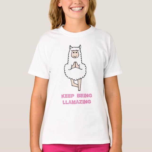 Summer Lama T - Shirt (Vorderseite)