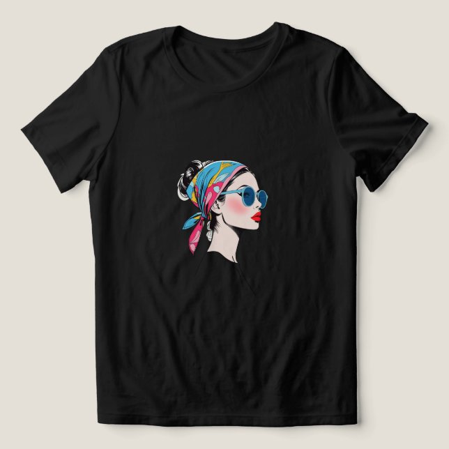 Summer Lässig" Women's T - Shirt Collection (Design Vorderseite)