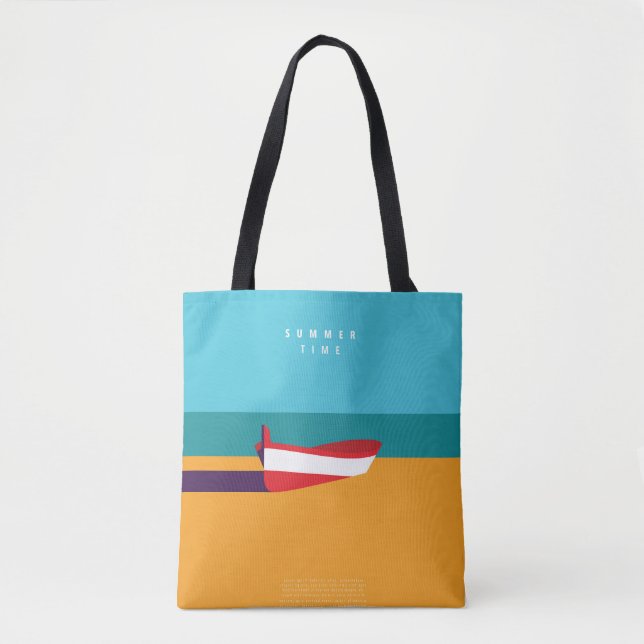 Summer Layout Poster Tasche (Vorderseite)