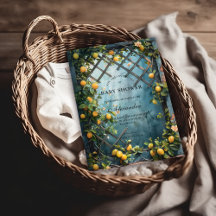 Summer Lemon Blossom Baby Shower