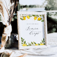 Summer Lemon Brautparty Wie viele Lemon Tropfen