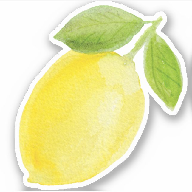 Summer Lemon Sticker - Cut Lehrer Geschenk (Vorderseite)