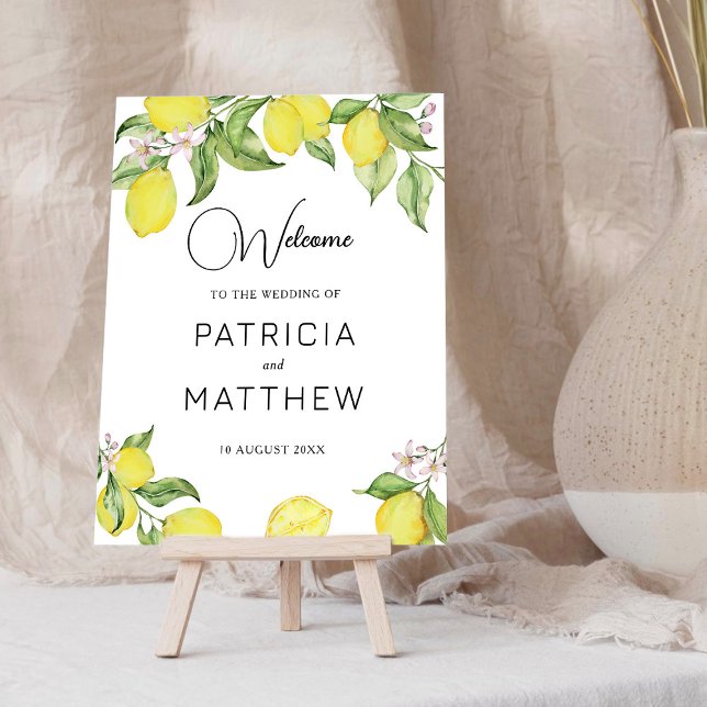 Summer Lemons Begrüßungszeichen Poster (Von Creator hochgeladen)