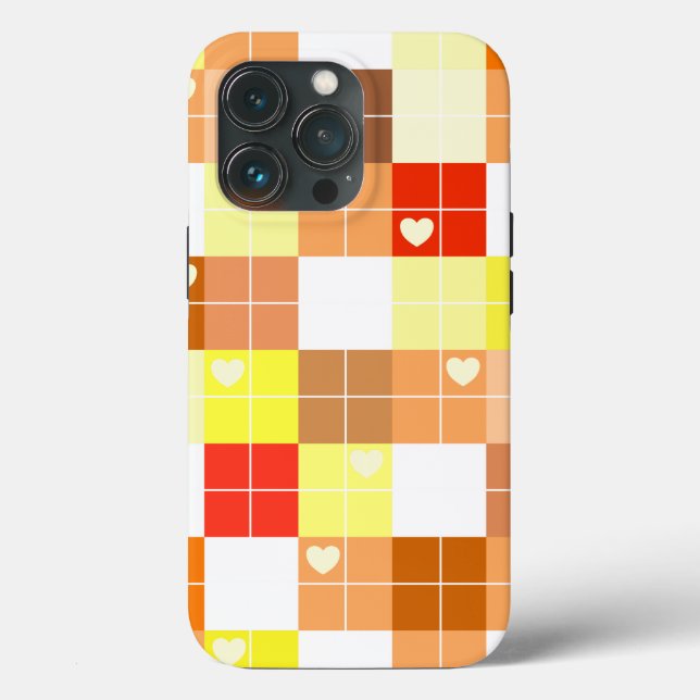Summer Liebe - Hübsch in Kariert 12 - iPhone Case (Rückseite)