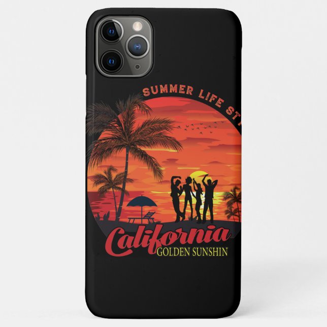 Summer Life Style Case-Mate iPhone Hülle (Rückseite)