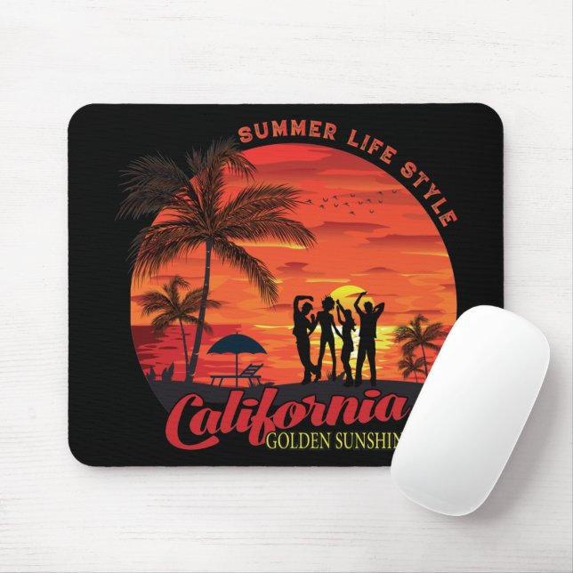 Summer Life Style Mousepad (Mit Mouse)