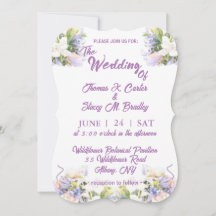 Summer Lilac Wildblume Romantische Hochzeit