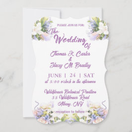 Summer Lilac Wildblume Romantische Hochzeit