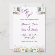 Summer Lilac Wildblume Romantische Hochzeit