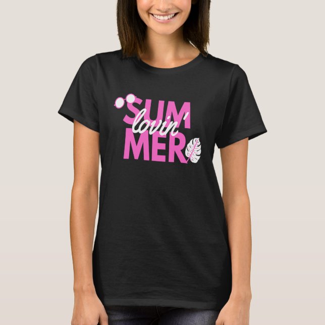Summer Lovin' Beachwear Fun T-Shirt (Vorderseite)