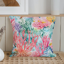 Summer Marine Korallenriff Kissen