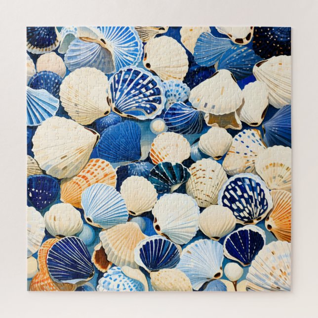 Summer Marine Seashells (Vertikal)