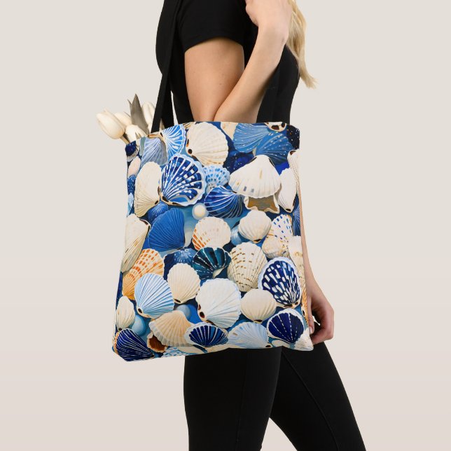 Summer Marine Seashells Tasche (Von Nahem)