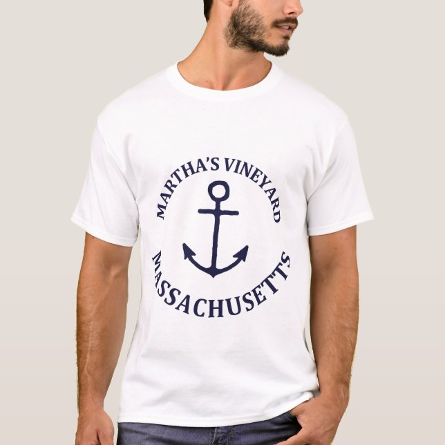 Summer Martha's Vineyard - Massachusetts T-Shirt (Vorderseite)