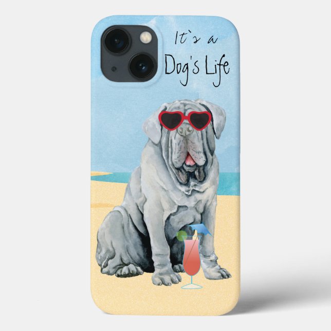 Summer Mastino Case-Mate iPhone Hülle (Rückseite)