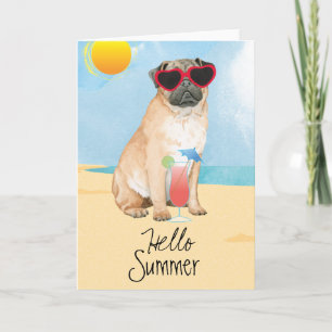 Summer Mops Karte