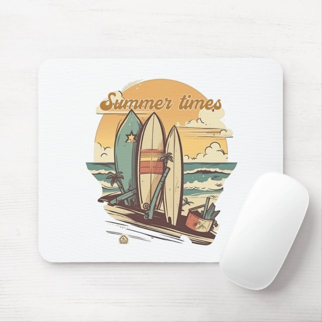 Summer Mouse Pads Mousepad (Mit Mouse)